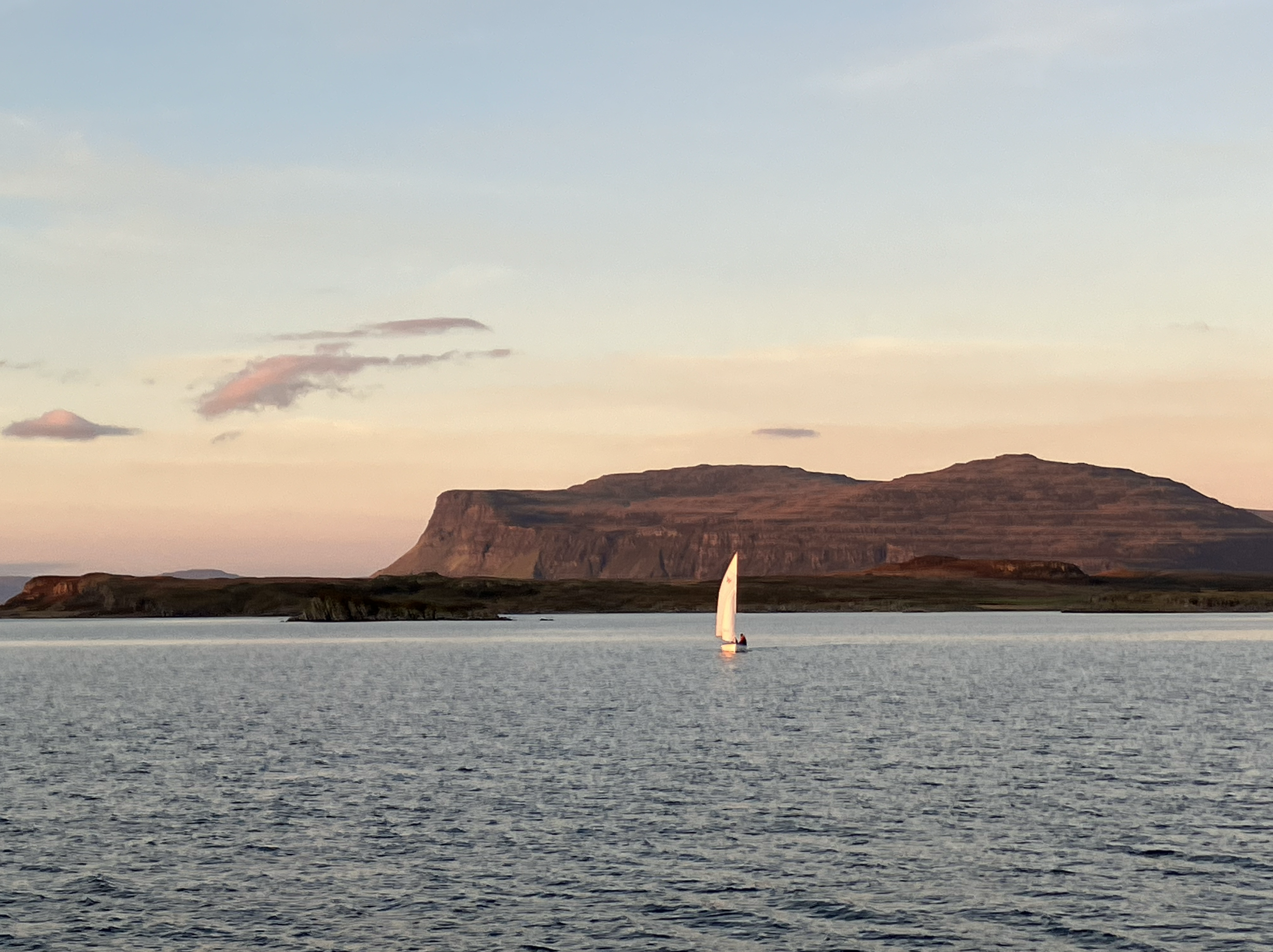 Wayfarer at Sunset